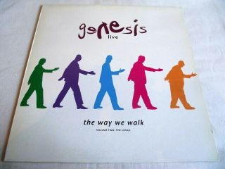 Genesis Live,  The Way We Walk Volume 2: The Longs 1993 Virgin Lp