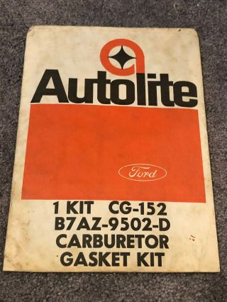 Ford Autolite 1960 