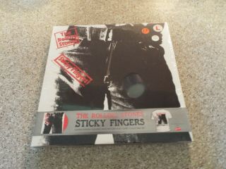 Rolling Stones “sticky Fingers” Limited Edition Color Vinyl Box W/ Large Tshirt