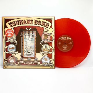 Tsunami Bomb - The Ultimate Escape Translucent Red Color Vinyl Lp X/500 Kung Fu