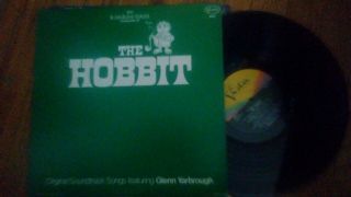 Rankin/bass Featuring Glenn Yarbrough The Hobbit Lp Soundtrack Songs