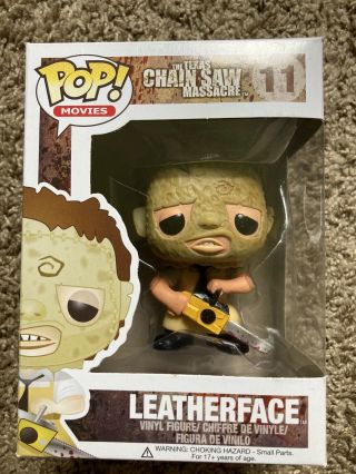 Funko Pop Movies Texas Chainsaw Massacre Leatherface 11 With Pop Protector