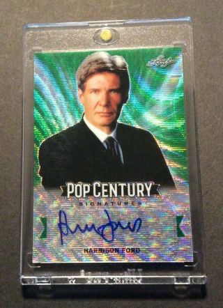 2019 Leaf Pop Century Metal - Harrison Ford - Green Wave Auto 1/1 - 1 Of 1