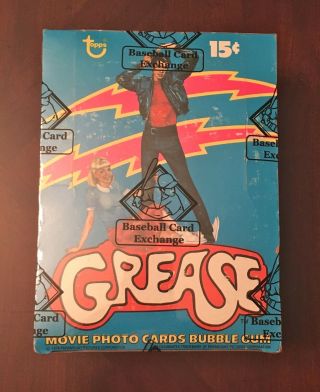 1978 Topps Grease 36 - Pack Wax Box Bbce Authenticated & Wrapped