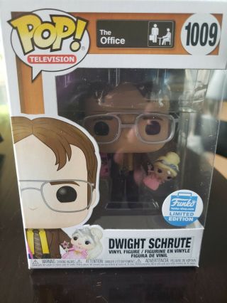 2020 Sdcc Funko Exclusive The Office Dwight Schrute Princess Unicorn Doll Pop