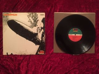 Led Zeppelin I Vg,  1969 Atlantic Sd 8216 Presswell Page Plant Dazed & Confused
