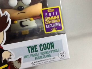 The Coon South Park Funko Pop 07 SDCC Shared Exclusive with Pop Protector 3