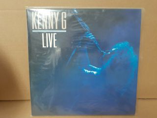 Kenny G - Live 2 - Lp Arista Smooth Jazz Funk Vg,  Ultra