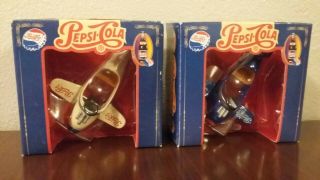 Two Pepsi Cola Die - Cast Pedal Plane Toys
