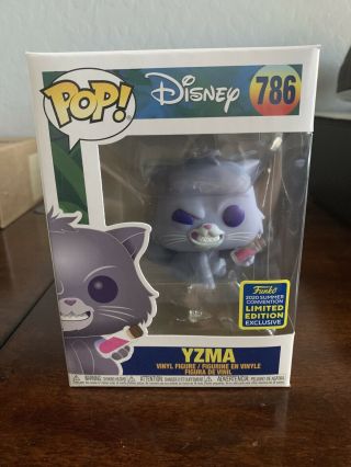 Funko Pop Yzma As Cat 2020 Sdcc Shared Exclusive In Hand Ships In Pop Case