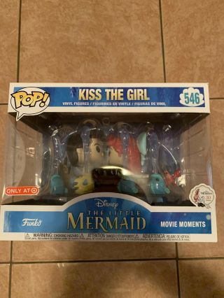 Target Collectible Funko Pop The Little Mermaid " Kiss The Girl " Vinyl Figure