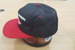 Vintage Pioneer Seed Corn Trucker Hat K Brand Snapback Black With Red Bill NOS 3