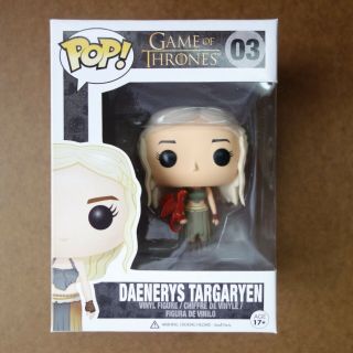Daenerys Targaryen Game Of Thrones Funko Pop 3 All - Red Dragon