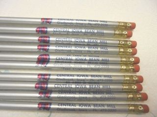 10 wooden pencils central iowa bean mill gladbrook iowa klinefelter feeds 25 yrs 2
