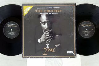 2pac Prophet The Best Of The Death Row Drs1255014 Uk Shrink Vinyl 2lp