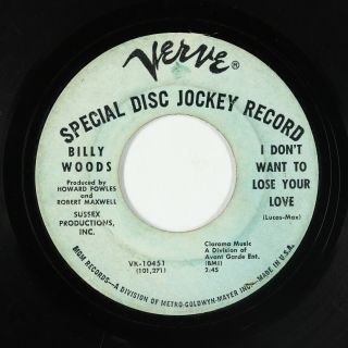 Northern/sweet Soul 45 - Billy Woods - I Don 