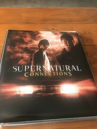 Supernatural Connections Trading Cards Master Set