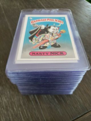 1985 Topps Garbage Pail Kids Series 1 (os1) Glossy 82 Card Set.