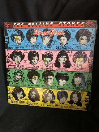 The Rolling Stones " Some Girls " Lp 1978 Cover