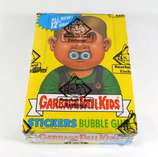 1988 Topps Gpk Garbage Pail Kids Series 12 Box W/o 25 Cents (48) Bbce Non X - Out