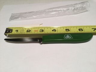 Pioneer Seed Corn Paring Knife Green With Dupont