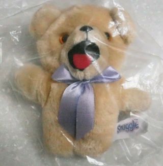 Snuggle Fabric Softener Plush Teddy Bear Lever Bros Promotion Russ Vintage 6 "