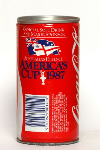 1987 Coca Cola Can From Australia (canberra),  America 