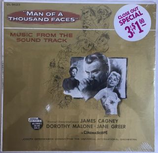 Frank Skinner Man Of A Thousand Faces Soundtrack Lp Decca Dl - 8623,