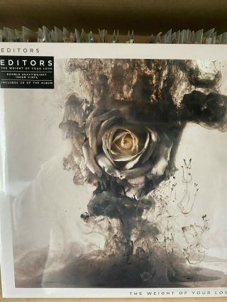 The Editors 2 X 180g Vinyl Lp,  Cd The Weight Of Your Love G/f New/sealed