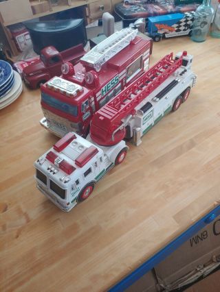 Hess Fire Trucks From 2000 And 2005