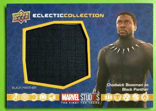 Chadwick Boseman As Black Panther Ud Marvel Studios Eclectic Memorabilia Costume