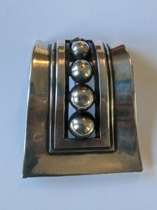 Vintage Margot De Taxco Mexico Sterling Pin Brooch Pendant 5247