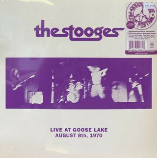 The Stooges Live At Goose Lake Gray Cream Colored Vinyl Third Man - Tmr - 676