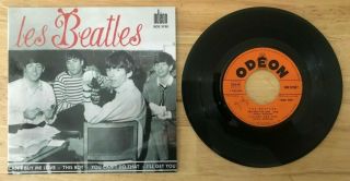 French Ep The Beatles Odeon Soe 3750 Cant Buy Me Love