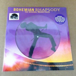 Queen Bohemian Rhapsody Soundtrack 2 Picture Disc Vinyl Set Rsd Nr