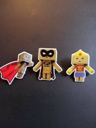 Last Full Set Danbo To The Rescue Set Of 3 Peccy Pins