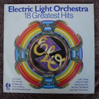 Electric Light Orchestra Elo Greatest Hits 1984 Vinyl Lp,  1st Aust Press,  Vg,  Cn