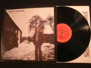 David Gilmour - S/t - 1978 Promo Vinyl 12  Lp.  / Pink Floyd / Prog Psych Rock