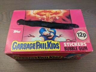 1985 Topps Uk Series 1 Minis Garbage Pail Kids 48 Packs