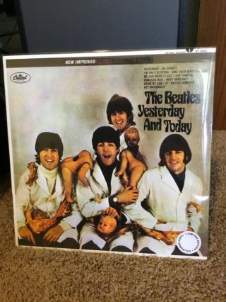 The Beatles - Yesterday And Today (" Butcher Cover ") - Whitecolor Vinyl Record Lp