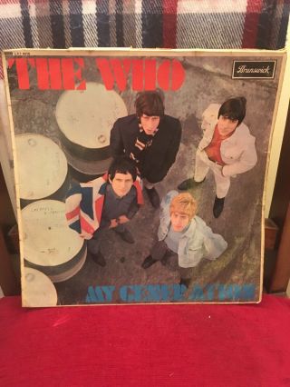 The Who My Generation 1st Uk 1965 Brunswick 10256/7 - 2b Lat 8616 Mono