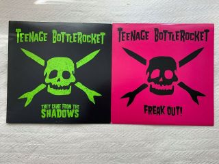 Teenage Bottlerocket They Came From The Shadows & Freak Out Vinyl Lp Shawows