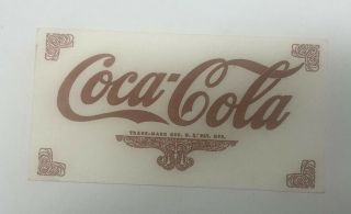 Vintage Coca Cola Ink Blotter