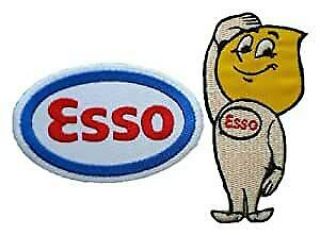 Mr Esso Gas/oil Easy Sew/iron On 3 /4 Inch Patches