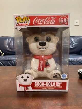 10 " Limited Funko Pop : Ad Icons - Coca Cola Polar Bear (and)