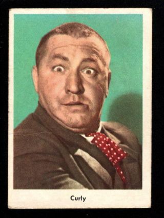 1959 Fleer The 3 Stooges 1 Curly G/vg Creases 1871