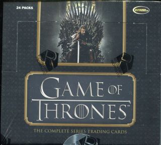 Game Of Thrones The Complete Series Factory Trading Card Hobby Box