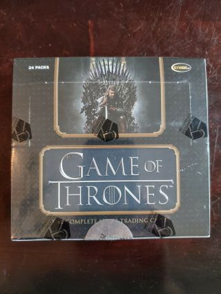 2020 Game Of Thrones The Complete Series Trading Cards Hobby Box