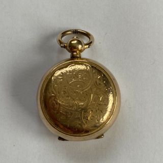 Antique Victorian 9ct Gold Filled Sovereign Holder Dennison Case