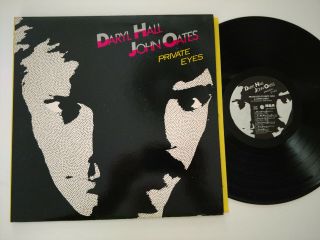 Daryl Hall John Oates Lp Private Eyes 1981 Rca Afl1 - 4028 1st Press Indianapolis